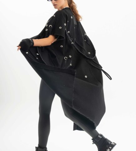 GROMMET STUDDED JACKET