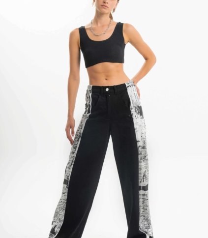 BAGGY NEWSPAPER PANT