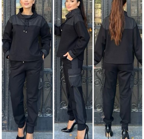 HOODIED DRAWSTRING TOP