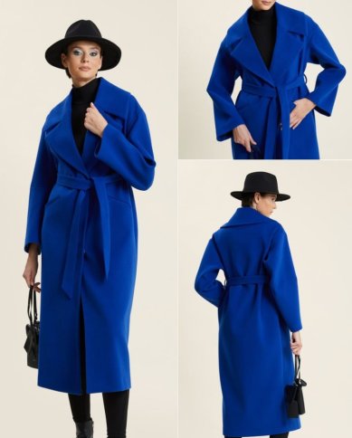 LONG WRAP COAT